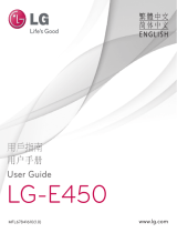 LG E450 User manual