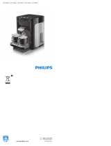 Philips SENSEO QUADRANTE HD7865/60 BLACK User manual