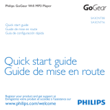 Philips GoGear SA3CNT08 Quick start guide