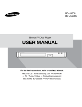 Samsung BD-J5500E User manual
