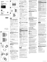Sony SEL1224G User manual