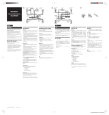 Sony SA-VE525 User manual