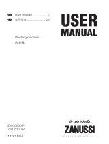 Zanussi ZWG5850P User manual
