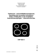 Electrolux (Alno) EHP663X User manual