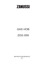 Zanussi ZGG659ICX User manual