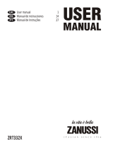 Zanussi ZRT332X User manual