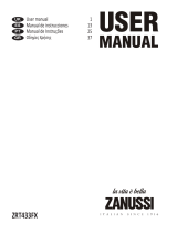 Zanussi ZRT433FX User manual