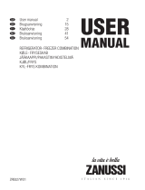 Zanussi ZRB327WO1 User manual