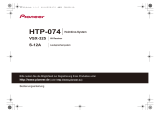 Pioneer HTP-074 User manual