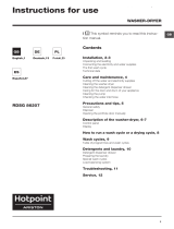 Indesit RDSG 86207 S EU User guide