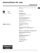 Hotpoint RDPD 107617 JD EU User guide