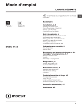 Indesit EWDC 7145 S FR User guide