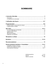 Scholtes TI 864 I Owner's manual