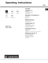 Indesit FZ 87.1 IX NE User guide