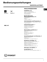 Indesit WIE 147 (DE) (TEV) Owner's manual