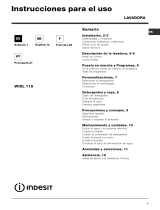 Indesit WIXL 115 (EU) Owner's manual