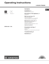 Hotpoint MTM 5401 V CK (EX) User guide