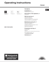 Hotpoint BOZ 1932 EU /HA Owner's manual