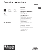 Hotpoint-Ariston BOZ 1631 EU HA Owner's manual