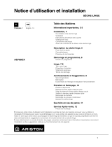 Indesit AS 700 CX (FR) User guide