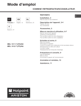 Hotpoint-Ariston MBL 1911 F (FR)/HA Owner's manual