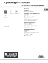 Hotpoint-Ariston 4 dxt ha Owner's manual