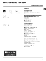 Hotpoint ARXF 145 (EU) Owner's manual