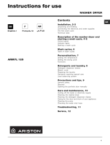 Ariston ARM7L 125 (EX) User guide