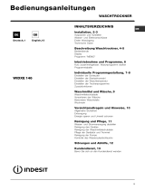 Indesit WIDXE 126 (DE) Owner's manual