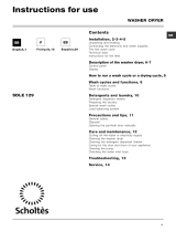 Scholtes SDLE 129 (EU) Owner's manual