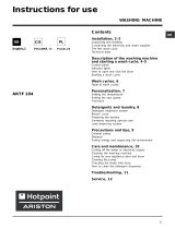 Hotpoint ARTF 104 (EU) User guide