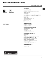 Indesit ARTXL 89 (EX) User guide