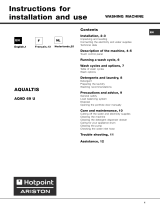 Hotpoint-Ariston aq9d69uv Owner's manual
