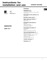 Indesit AQ8F 29 U (EU) /v User guide