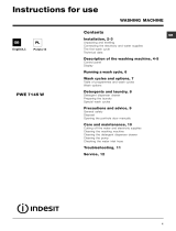 Indesit PWE 7145 W (EU) Owner's manual