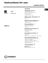 Indesit IWDE 12 (EX) User guide