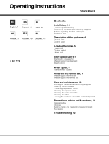 Whirlpool LSF 712 EUHA User guide