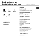 Whirlpool AQSF 291 U (EE) User guide