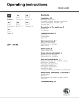 Whirlpool LDF 12314E Owner's manual