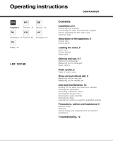 Hotpoint-Ariston LDF 12314E B Owner's manual