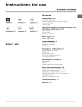 Whirlpool ECO8F 1292 (EU) User guide