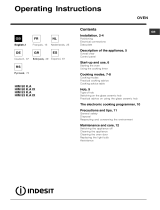 Indesit HIM 50 K.A IX Backofen Owner's manual