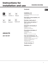 Whirlpool AQ113D 697 EU/B User guide