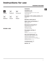 Indesit ECO8D 1292 (EU) User guide