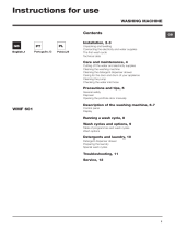 Whirlpool WMF 601 EU User guide