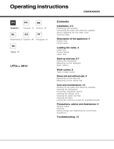 Hotpoint-Ariston LFFA++ 8H14 X EU Owner's manual