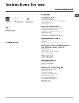 Indesit ECOTF 1251 (EU) User guide