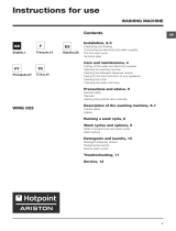 Indesit WMG 922X EU User guide