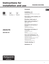 Hotpoint AQ104D 49 EU/B User guide