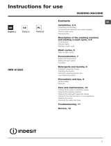 Indesit IWD 61282 C ECO (EU) User guide